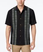 Tommy Bahama Men's Four Amigos Stripe Panel Silk Short-sleeve Shirt, A Macy's Exclusive Style