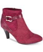 Karen Scott Maxinee Ankle Booties, Created For Macy's Women's Shoes