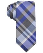 Alfani Spectrum Central Large Plaid Slim Tie