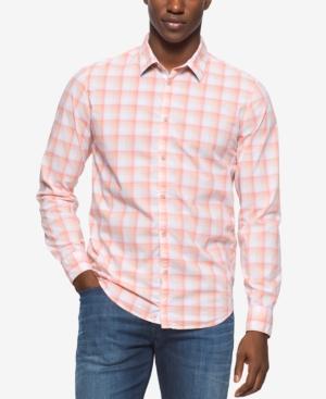 Calvin Klein Jeans Men's Spring Check Long-sleeve Shirt