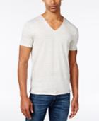Armani Exchange Men's Heathered V-neck T-shirt