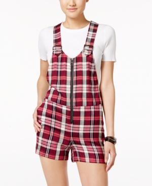 Be Bop Juniors' Plaid Shortalls