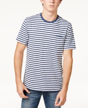 Club Room Men's Striped Pocket T-shirt, Only At Macy's
