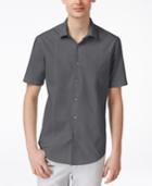 Alfani Men's Texture Short-sleeve Shirt, Only At Macy's