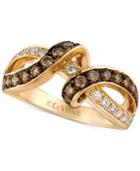 Le Vian Chocolatier Diamond Interlocking Ring (9/10 Ct. T.w.) In 14k Gold