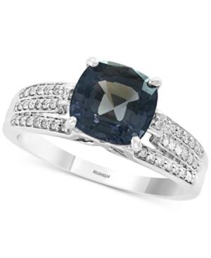 Effy Grey Spinel (2-5/8 Ct. T.w.) & Diamond (1/5 Ct. T.w.) Ring In 14k White Gold