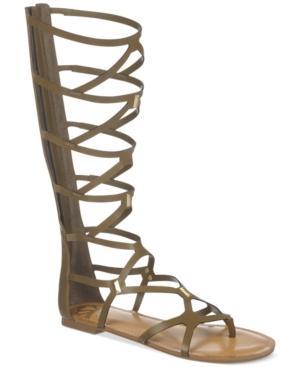 Fergalicious Ferocious Knee High Gladiator Sandals Women's Shoes