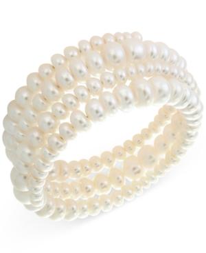 Effy Cultured Freshwater Pearl (8mm & 9mm) Coil Bracelet