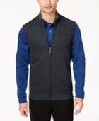 Tasso Elba Men's Herringbone Full-zip Vest, Created For Macy's