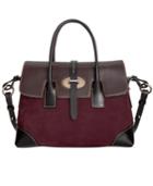 Dooney & Bourke Verona Suede Elisa Satchel