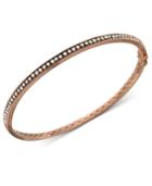 Le Vian Diamond Chocolate Bangle (1 Ct. T.w.) In 14k Rose, Yellow Or White Gold
