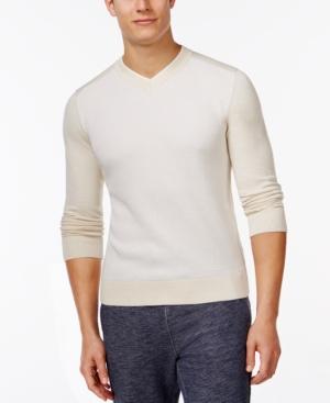 Tommy Hilfiger Daniel Textureblocked V-neck Sweater