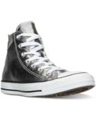 Converse Unisex Chuck Taylor Hi Metallic Leather Casual Sneakers From Finish Line