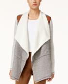 Style & Co. Cascade-front Sherpa Jacket, Only At Macy's