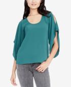 Rachel Rachel Roy Cold-shoulder Flutter Top, Created For Macy's