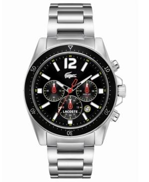 Lacoste Watch, Men's Chronograph Seattle Stainless Steel Bracelet 43mm 2010644