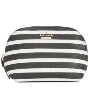 Kate Spade New York Hawthorne Lane Glitter Small Annabella Cosmetics Case