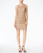 Calvin Klein Illusion Lace Sheath Dress
