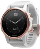 Garmin Unisex Fenix 5s White Silicone Strap Smart Watch 42mm