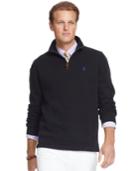 Polo Ralph Lauren Big And Tall French-rib Half-zip Pullover