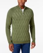 Tommy Bahama Men's Diamond Cable-knit Sweater