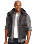 Polo Ralph Lauren Big And Tall Elmwood Down Vest