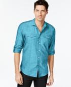 Inc International Concepts Men's Lopper Button-front Shirt, Only At Macy's