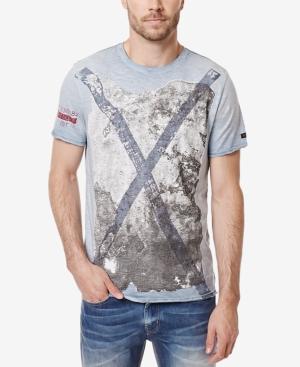 Buffalo David Bitton Men's Tisher Graphic-print T-shirt