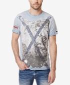 Buffalo David Bitton Men's Tisher Graphic-print T-shirt