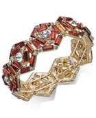 Thalia Sodi Gold-tone Crystal & Stone Stretch Bracelet, Created For Macy's