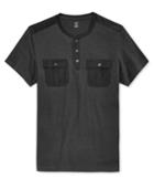 Inc International Concepts Men's Chintz Pocket Henley, Only At Macy's