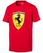 Puma Men's Ferrari Big Shield Cotton T-shirt