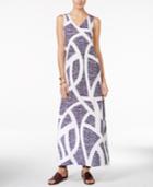 Armani Exchange Printed Maxi Dress, A Macy's Exclusive