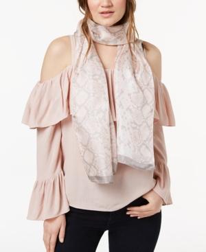 Calvin Klein Silk Snakeskin-print Scarf