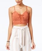 American Rag Crochet Bralette Crop Top, Created For Macy's