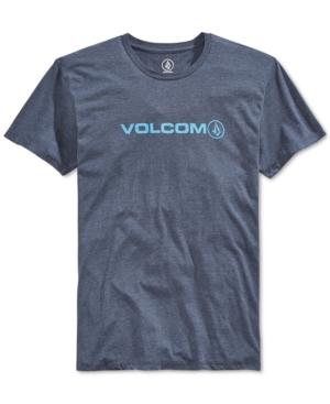 Volcom Wordmark Heather Graphic-print Logo T-shirt