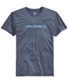 Volcom Wordmark Heather Graphic-print Logo T-shirt