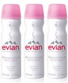 Evian Mineral Water Facial Spray Trio
