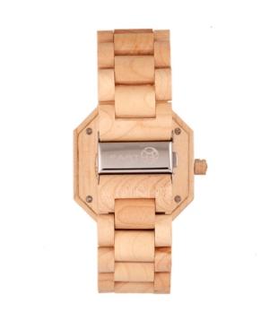 Earth Wood Acadia Wood Bracelet Watch Khaki 43mm