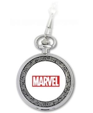 Marvel Spider-man Men's Silver Alloy Pocket Watch