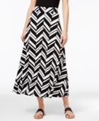 Inc International Concepts Petite Printed Maxi Skirt, Only At Macy's