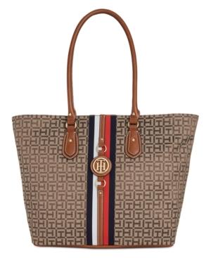 Tommy Hilfiger Jaden Monogram Jacquard Extra-large Tote