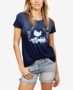 Lucky Brand Cotton Embroidered Graphic T-shirt
