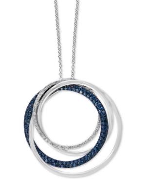 Effy Final Call Diamond Pendant Necklace (1 Ct. T.w.) In 14k White Gold