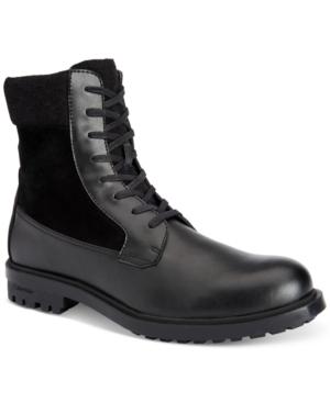 Calvin Klein Men's Gable Leather Casual Boots Men's Shoes