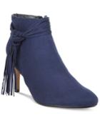 Thalia Sodi Alta Fringe Booties, Only At Macy's Women's Shoes