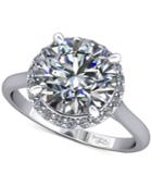 Halo Mount Setting (1/8 Ct. T.w.) In 14k White Gold