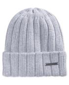 Sean John Men's Ribbed Knit Cuff Beanie, Created For Macy's Hat, Created For Macy's