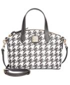 Dooney & Bourke Houndstooth Ruby Mini Satchel