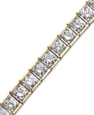 Diamond Bracelet, 10k Gold Diamond Bracelet (5 Ct. T.w.)